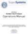 PGA3510 Portable 3-Gas IR Analyzer. Operations Manual