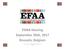 PANA Hearing September 26th, 2017 Brussels, Belgium. The European Football Agents Associations 2017