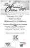 February 8-12, 2017 State Fair Park Oklahoma City, Oklahoma