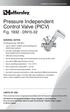 Pressure Independent Control Valve (PICV) Fig DN15-32