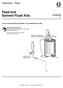 Feed and Solvent Flush Kits