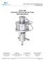 Series 1500 Pneumatic Chemical Injection Pump Operating Manual Series 1500 Pneumatic Chemical Injection Pump Operating Manual