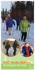 NWT Nordic Walkers. Participant Booklet