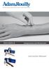 AR251/AR251-B. Venepuncture and Infusion Arm. Instruction Manual