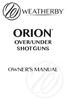 ORION OVER/UNDER SHOTGUNS