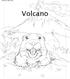 Volcano. We ll digitally make a title page from interior art.