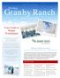 Granby Ranch. Winter Service Guide. Save the Date! Members Only Happy Hour: December 15, 2017