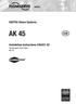 GESTRA Steam Systems AK 45. Installation Instructions Condensate Drain Valve AK 45