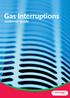 Gas Interruptions. customer guide