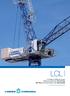 LCL. series. 4 models of luffing-jib cranes Maximum loads from 8 to 24 tons Effi-Plus hoist mechanisms with high speeds