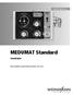 MEDUMAT Standard. Ventilator. Description and instructions for use