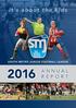 it s about the kids SOUTH METRO JUNIOR FOOTBALL LEAGUE ANNUAL REPORT
