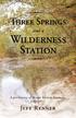 Three Springs and a Wilderness Station