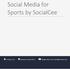Social Media for Sports by SocialCee