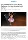 En pointe and on top of world: Ballerina, film star breaks color barrier