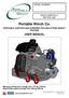 Portable Winch Co. USER MANUAL SERIAL NUMBER: READ CAREFULLY BEFORE USE PORTABLE CAPSTAN GAS-POWERED PULLING/LIFTING WINCH TM PCH1000