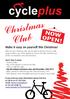 cycleplus Christmas Club Make it easy on yourself this Christmas!