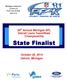 State Finalist. 29 th Annual Michigan NFL Detroit Lions Team/State Championship. October 25, 2015 Detroit, Michigan
