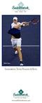 John Isner. Saddlebrook Tennis Packages & Rates.