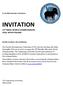 INVITATION 13 th IMSSU WORLD CHAMPIONSHIPS, 2018, SIPOO FINLAND