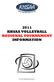 2011 KHSAA VOLLEYBALL REGIONAL TOURNAMENT INFORMATION
