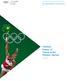 OSC REFERENCE COLLECTION. TENNIS History of Tennis at the Olympic Games
