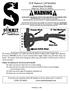 SOP Harness (All Models) Instruction Booklet Weight Limit: 300 lbs. ALL MODELS