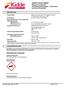 SAFETY DATA SHEET Regular Dry Chemical (Fire Extinguishing Agent - Pressurized and Non-pressurized)