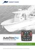 All-in-one trim tab control system. Installation & User's Guide For Electric Trim Tab Systems