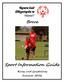 Bocce. Sport Information Guide