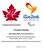 CYCLING CANADA 2016 PARALYMPIC SELECTION POLICY FOR SELECTING ATHLETES FOR THE XV PARALYMPIC GAMES IN RIO DE JANEIRO, BRAZIL, ON SEPT.