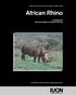 Status Survey and Conservation Action Plan. African Rhino. Compiled by Richard Emslie and Martin Brooks. IUCN/SSC African Rhino Specialist Group