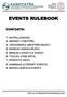 EVENTS RULEBOOK CONTENTS: