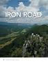 Wonderful West Viginia Magazine THE IRON ROAD. Get a taste of rock climbing with no experience necessary at NROCKS Outdoor Adventures.