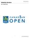 RBC Canadian Open. Volunteer Services. RBC Canadian Open Championship Manual