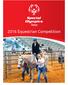 2016 Equestrian Competition