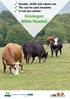 Durable, fertile and robust cow The cow for peat meadows A real eye-catcher. Groningen White Headed