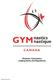 Revised January Rhythmic Gymnastics Judging Rules and Regulations