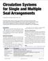 Circulation Systems for Single and Multiple Seal Arrangements