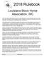 Louisiana Stock Horse Association, INC