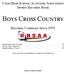 Utah High School Activities Association Sports Records Book. Boys Cross Country. Records Compiled Since 1971