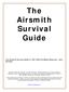 The Airsmith Survival Guide All Rights Reserved - John Amodea
