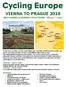 VIENNA TO PRAGUE 2018