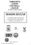 TAMWORTH JUNIOR FOOTBALL LEAGUE SATURDAY & SUNDAY LEAGUES SEASON 2017/18