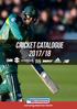 cricket catalogue 2017/18