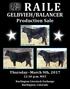 GELBVIEH/BALANCER. Production Sale. Lot 16 ~ Doc Holliday 659. Thursday--March 9th, :30 p.m. MST