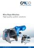 Wire Rope Winches High-quality system solutions