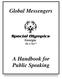 Global Messengers. A Handbook for Public Speaking