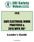 Leader s Guide ERI Safety Videos