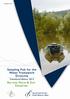 Water Framework Directive Fish Stock Survey of Transitional Waters in the South Western River Basin District Barrow, Nore, Suir Estuary 2013